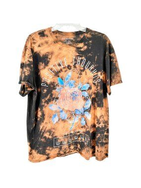 Chemistry Tee Shirt Mens XL Tie-Dye Positive Thoughts Graphic Tee Vintage Style